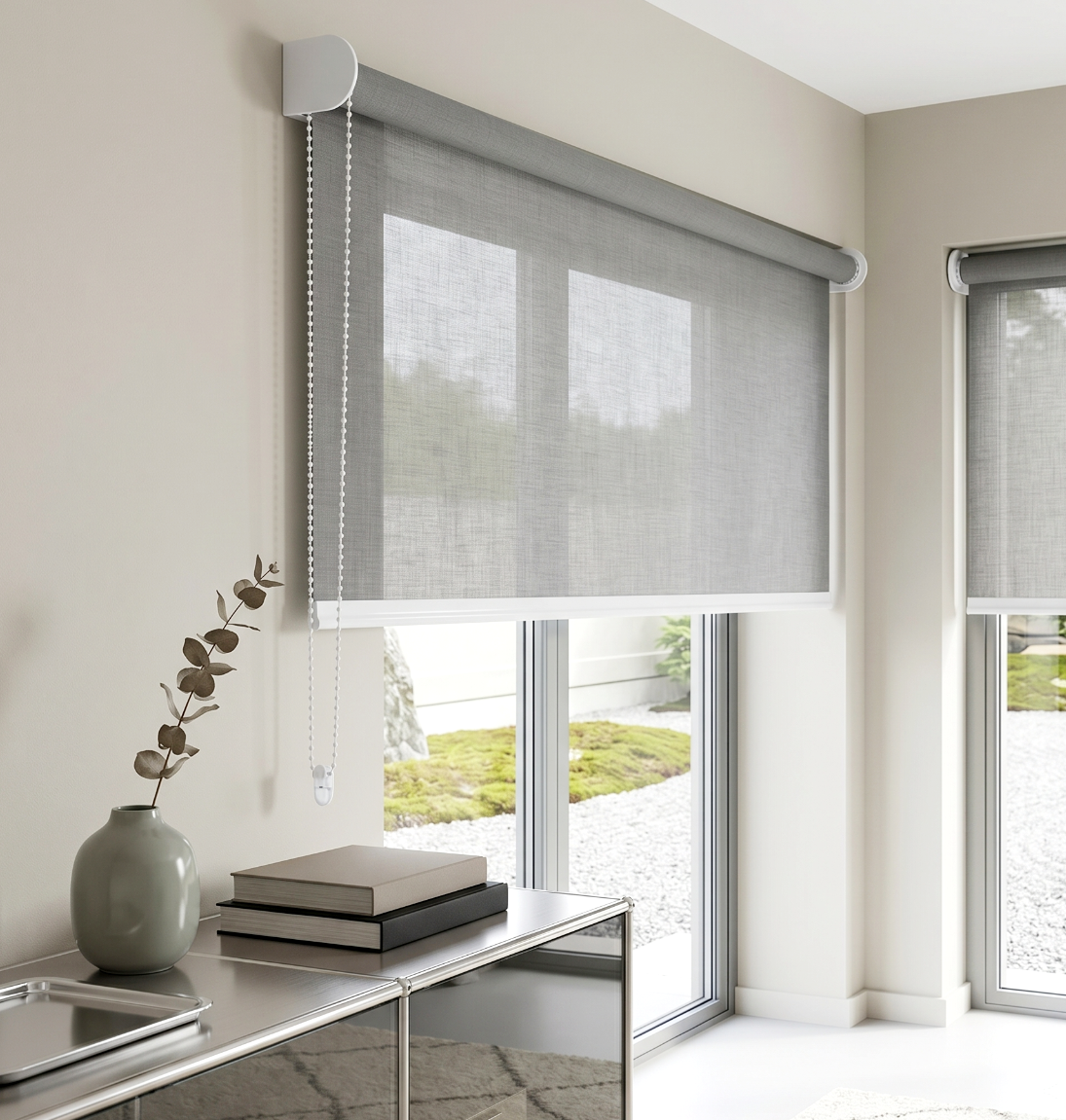 Roller Blind Minimalist Concept