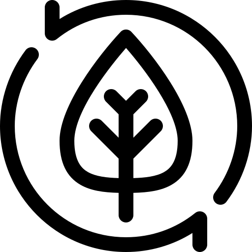 Advanced Eco-Friendly Technology Icon