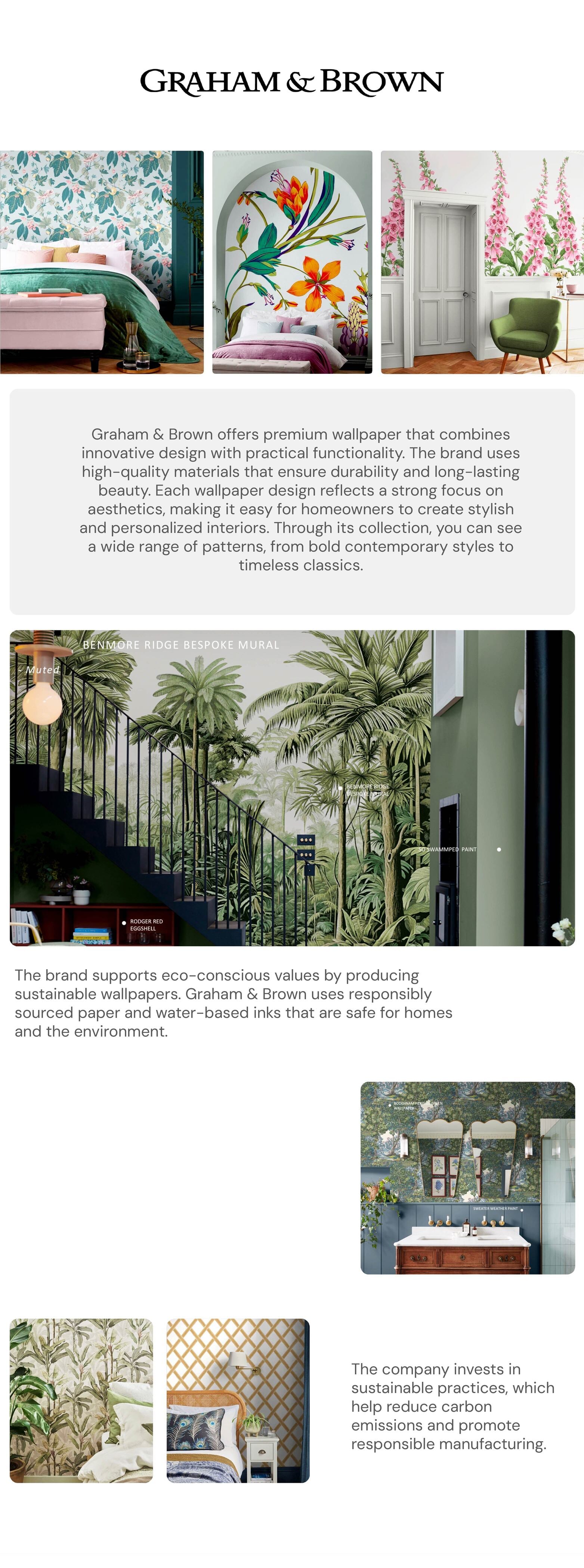Graham & Brown | Arcane Garden Wallpaper