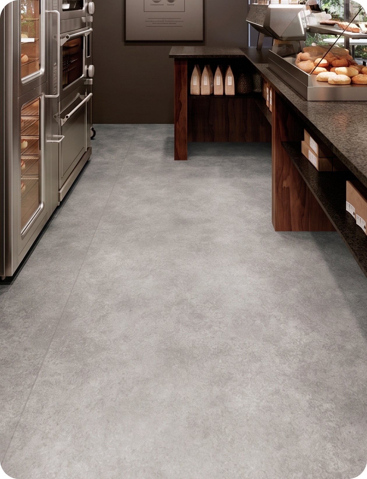 Kitchen floor easy to install