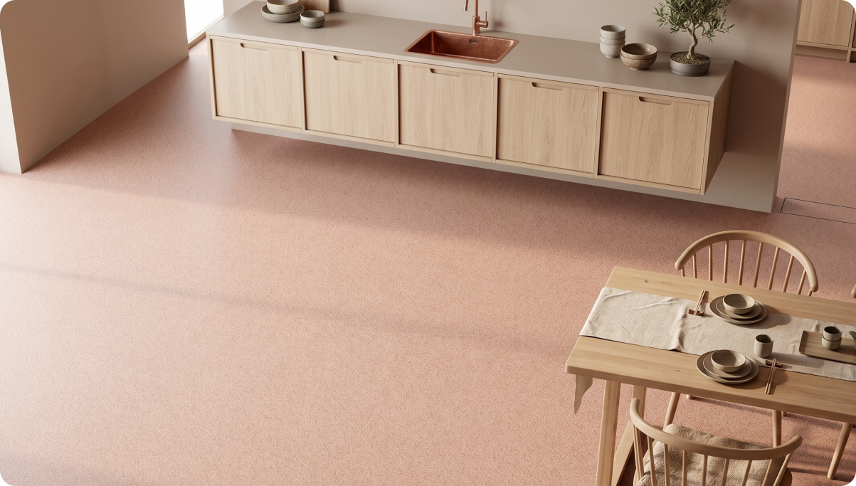 Aesthetic floor for your home kitchen