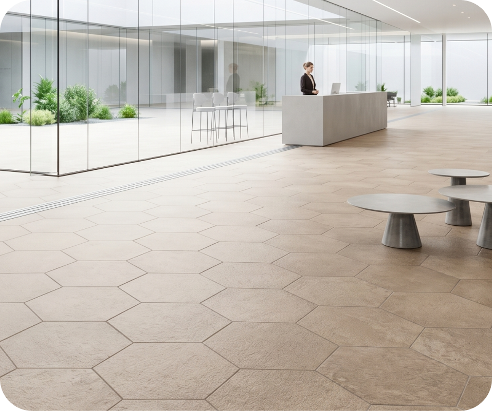 Floor for office space