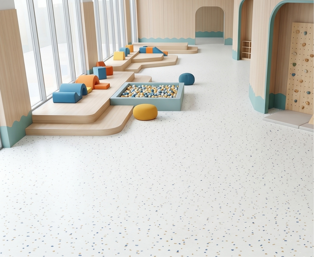 Ns daycare series floor for commercial space